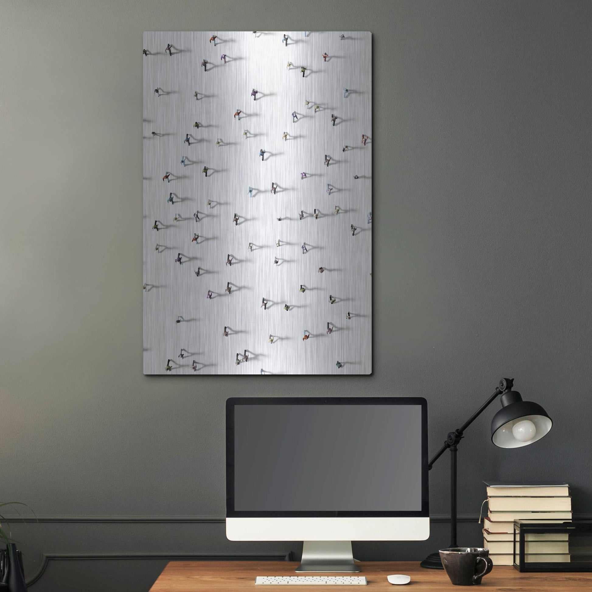 Luxe Metal Art 'Time Passing By' by Luxe Portfolio, Metal Wall Art,24x36