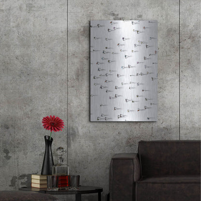 Luxe Metal Art 'Time Passing By' by Luxe Portfolio, Metal Wall Art,24x36