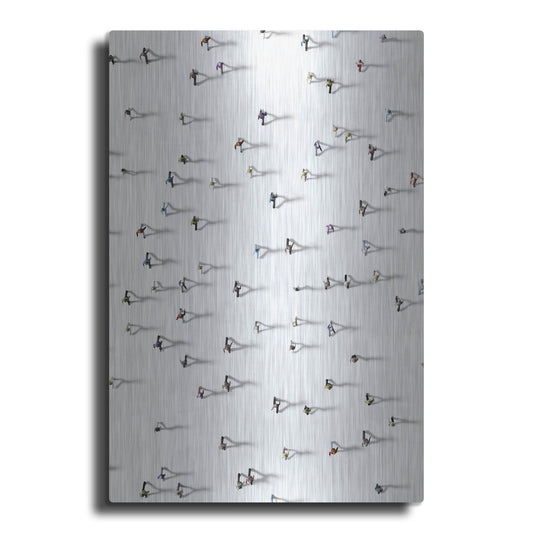Luxe Metal Art 'Time Passing By' by Luxe Portfolio, Metal Wall Art