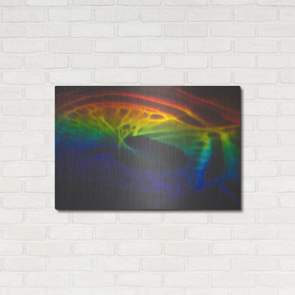 Luxe Metal Art 'This Is What I Looked Like Before I Was Human' by Luxe Portfolio, Metal Wall Art,36x24