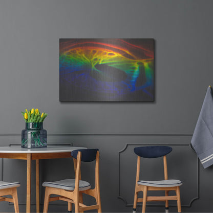 Luxe Metal Art 'This Is What I Looked Like Before I Was Human' by Luxe Portfolio, Metal Wall Art,36x24