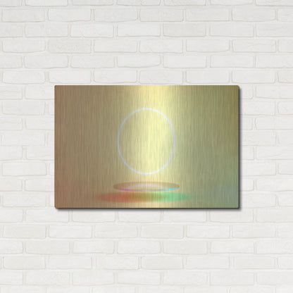 Luxe Metal Art 'The Fallen Sun' by Luxe Portfolio, Metal Wall Art,36x24