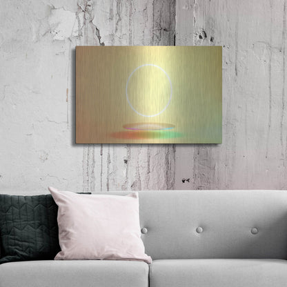 Luxe Metal Art 'The Fallen Sun' by Luxe Portfolio, Metal Wall Art,36x24