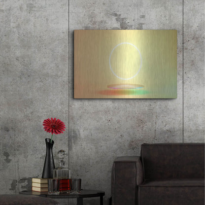 Luxe Metal Art 'The Fallen Sun' by Luxe Portfolio, Metal Wall Art,36x24