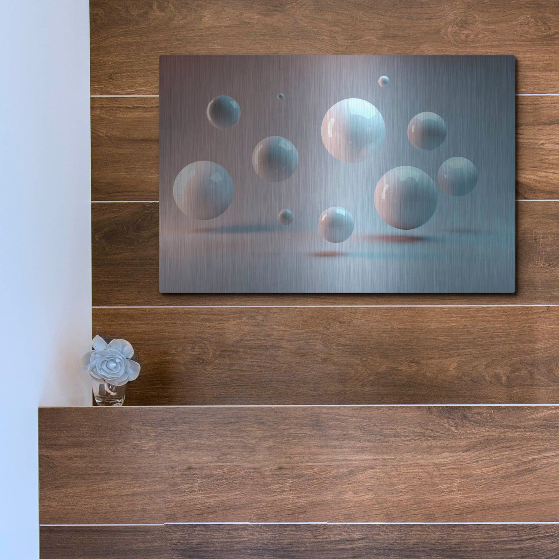 Luxe Metal Art 'Suspended' by Luxe Portfolio, Metal Wall Art,16x12