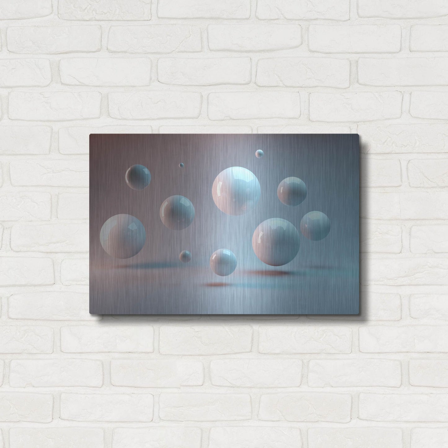 Luxe Metal Art 'Suspended' by Luxe Portfolio, Metal Wall Art,24x16