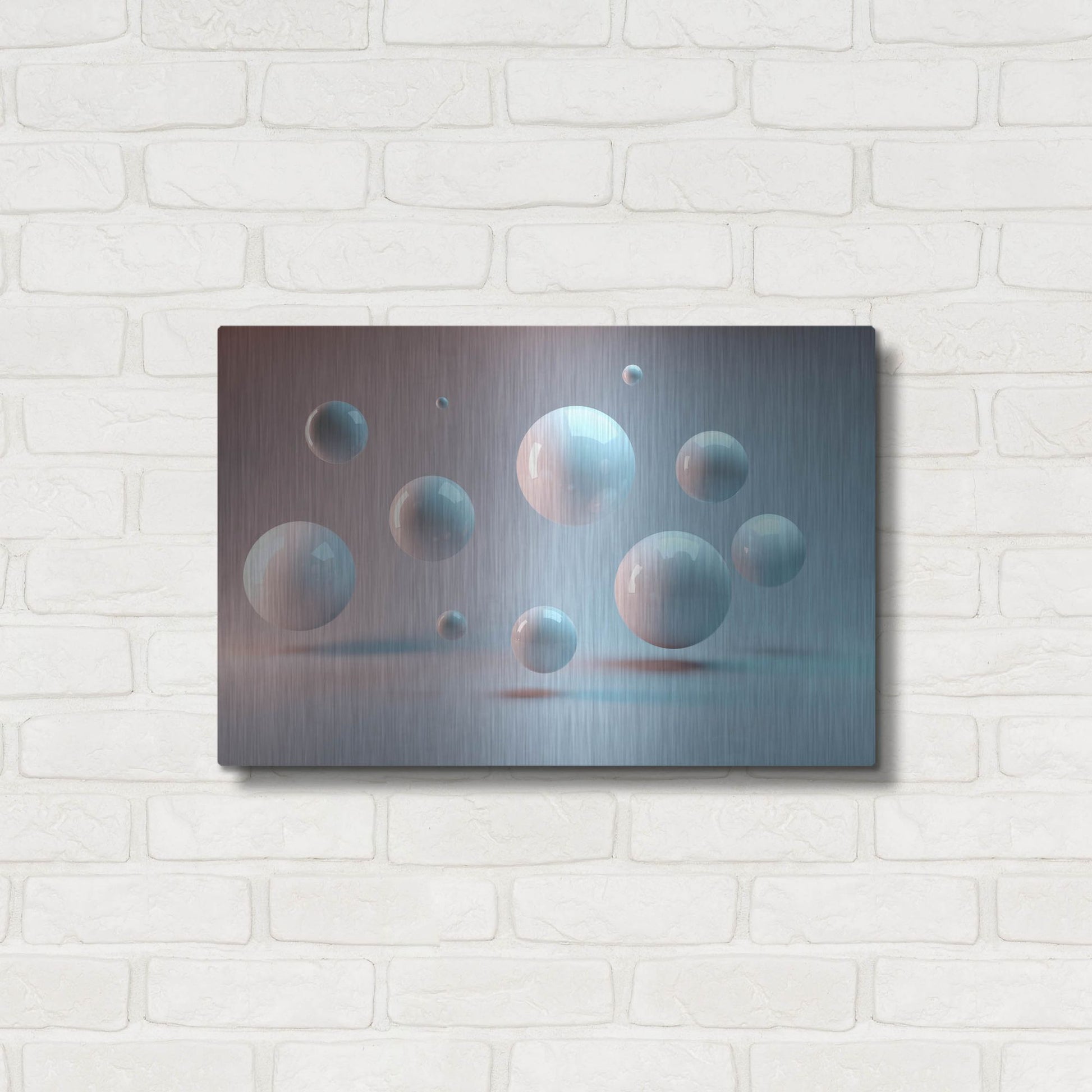 Luxe Metal Art 'Suspended' by Luxe Portfolio, Metal Wall Art,24x16