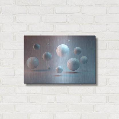 Luxe Metal Art 'Suspended' by Luxe Portfolio, Metal Wall Art,24x16