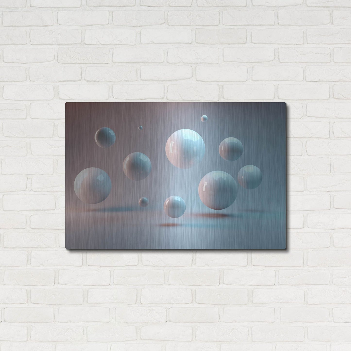 Luxe Metal Art 'Suspended' by Luxe Portfolio, Metal Wall Art,36x24