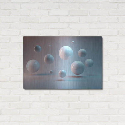 Luxe Metal Art 'Suspended' by Luxe Portfolio, Metal Wall Art,36x24