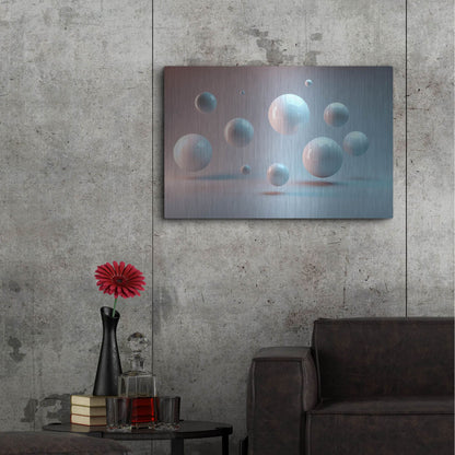 Luxe Metal Art 'Suspended' by Luxe Portfolio, Metal Wall Art,36x24