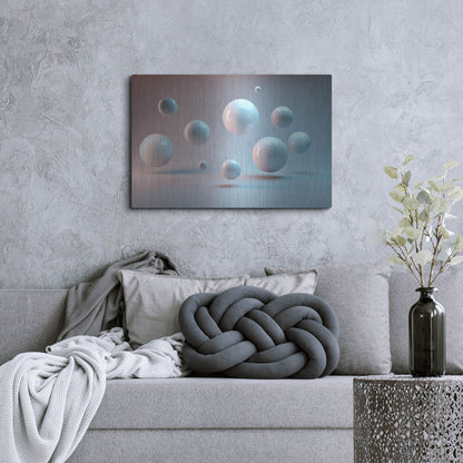 Luxe Metal Art 'Suspended' by Luxe Portfolio, Metal Wall Art,36x24