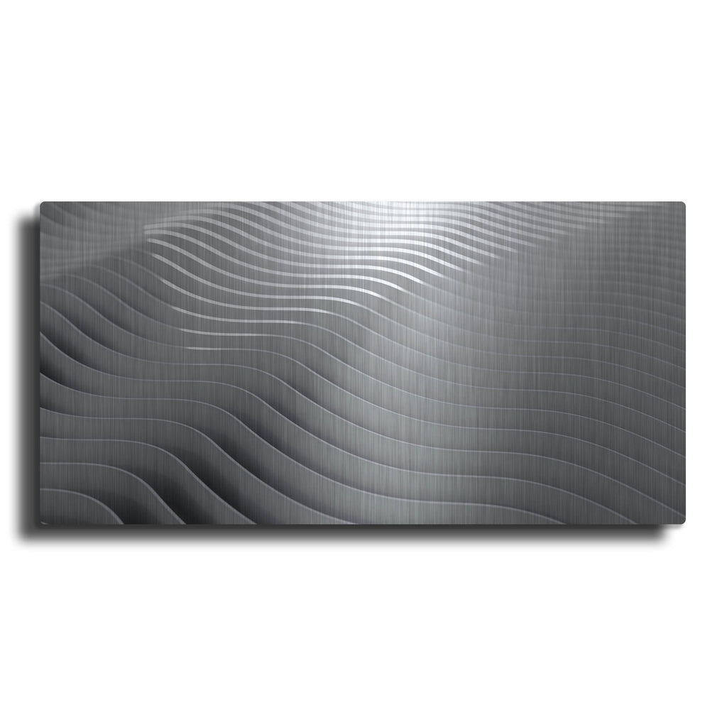 Luxe Metal Art 'Steel Desert' by Luxe Portfolio, Metal Wall Art
