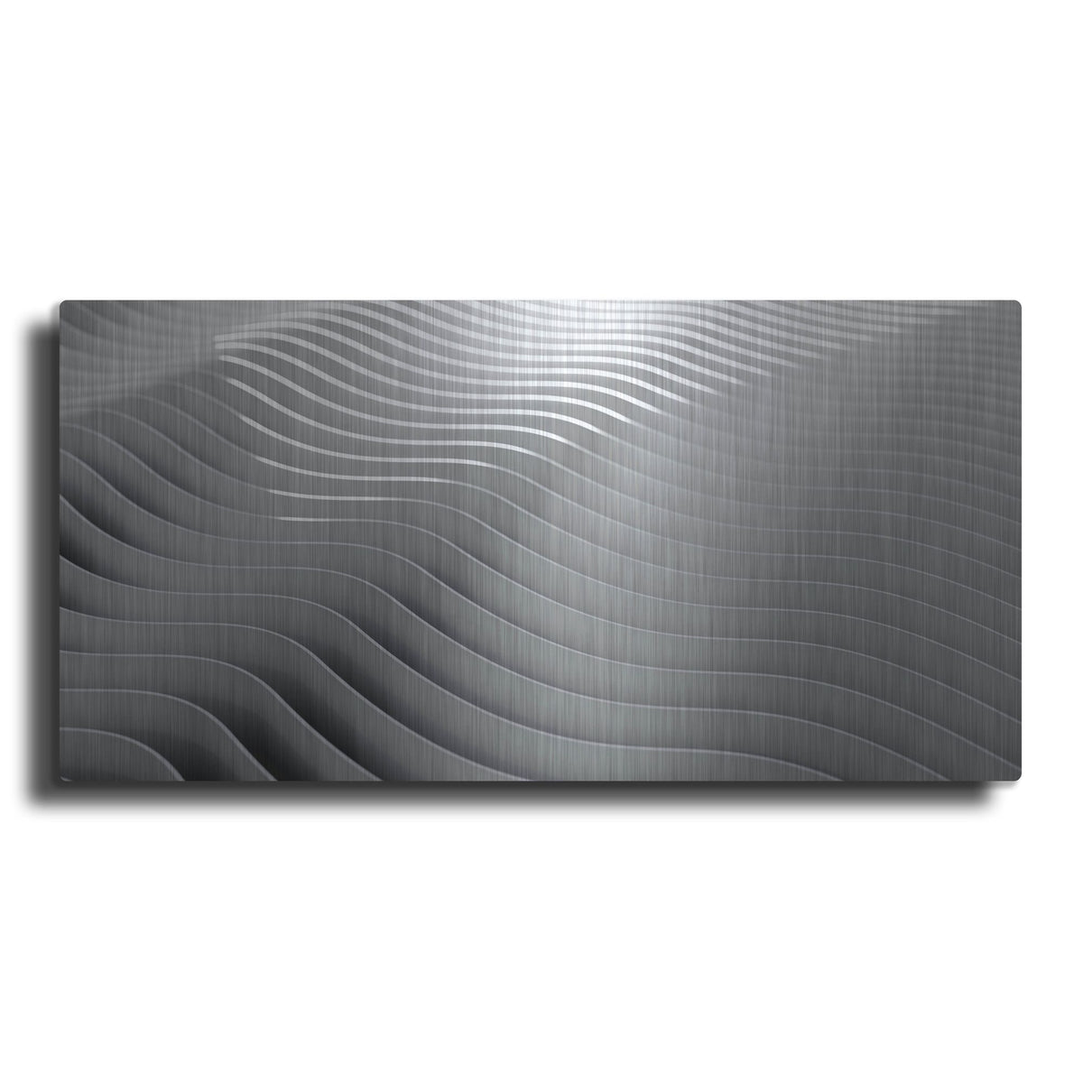 Luxe Metal Art 'Steel Desert' by Luxe Portfolio, Metal Wall Art