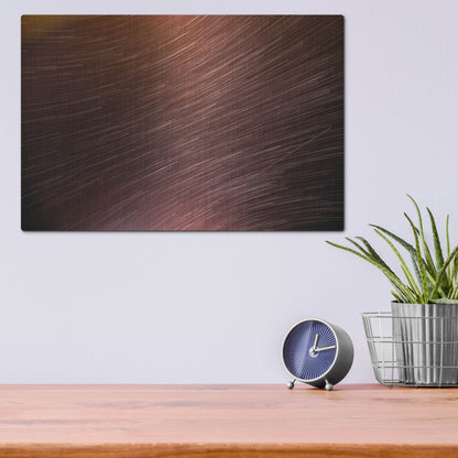 Luxe Metal Art 'Star Trails' by Luxe Portfolio, Metal Wall Art,16x12
