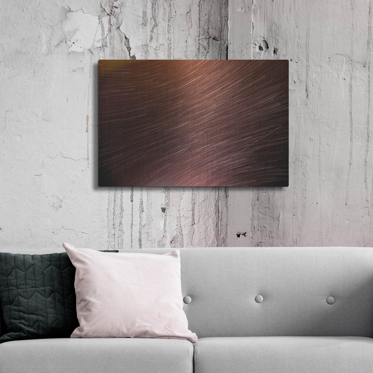 Luxe Metal Art 'Star Trails' by Luxe Portfolio, Metal Wall Art,36x24