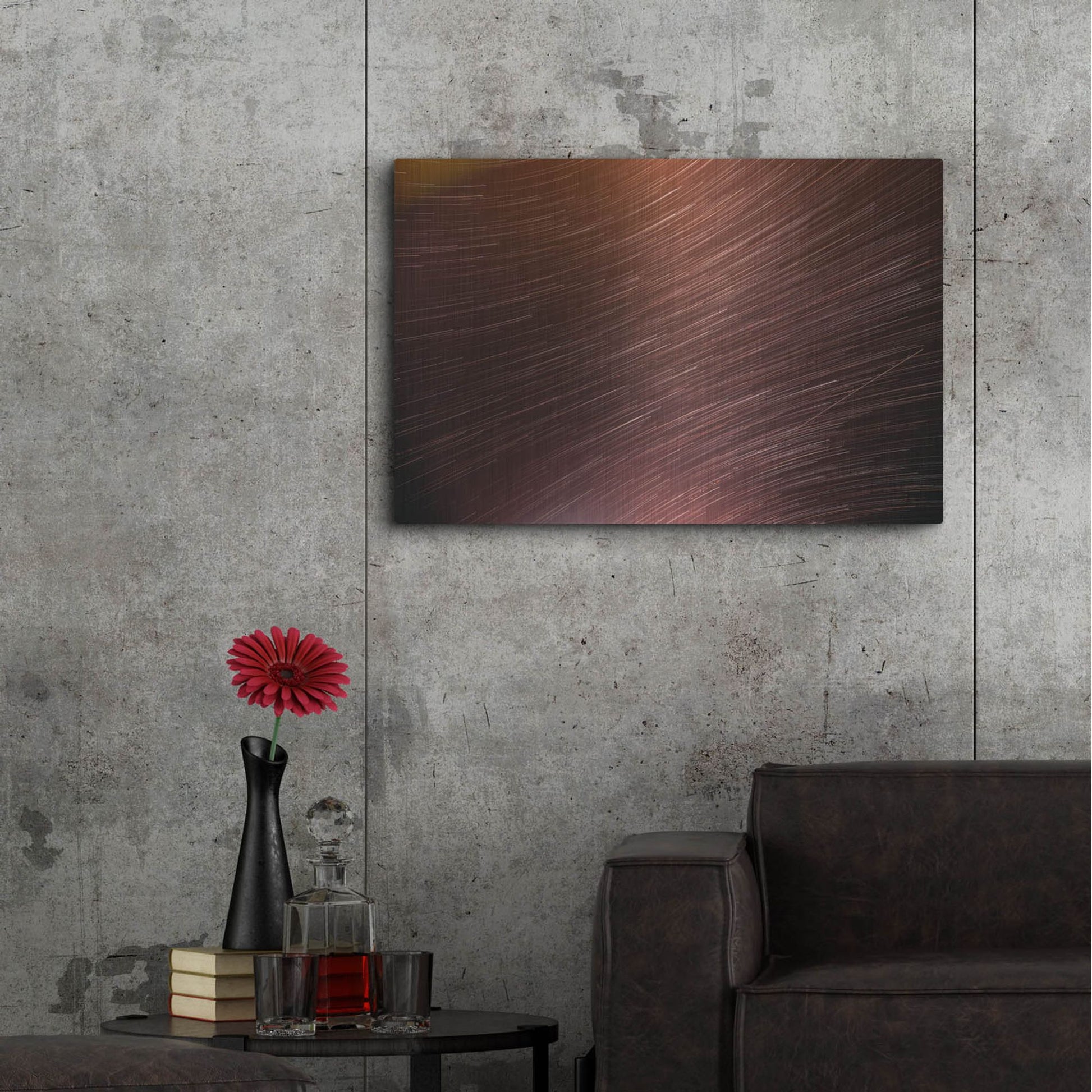 Luxe Metal Art 'Star Trails' by Luxe Portfolio, Metal Wall Art,36x24