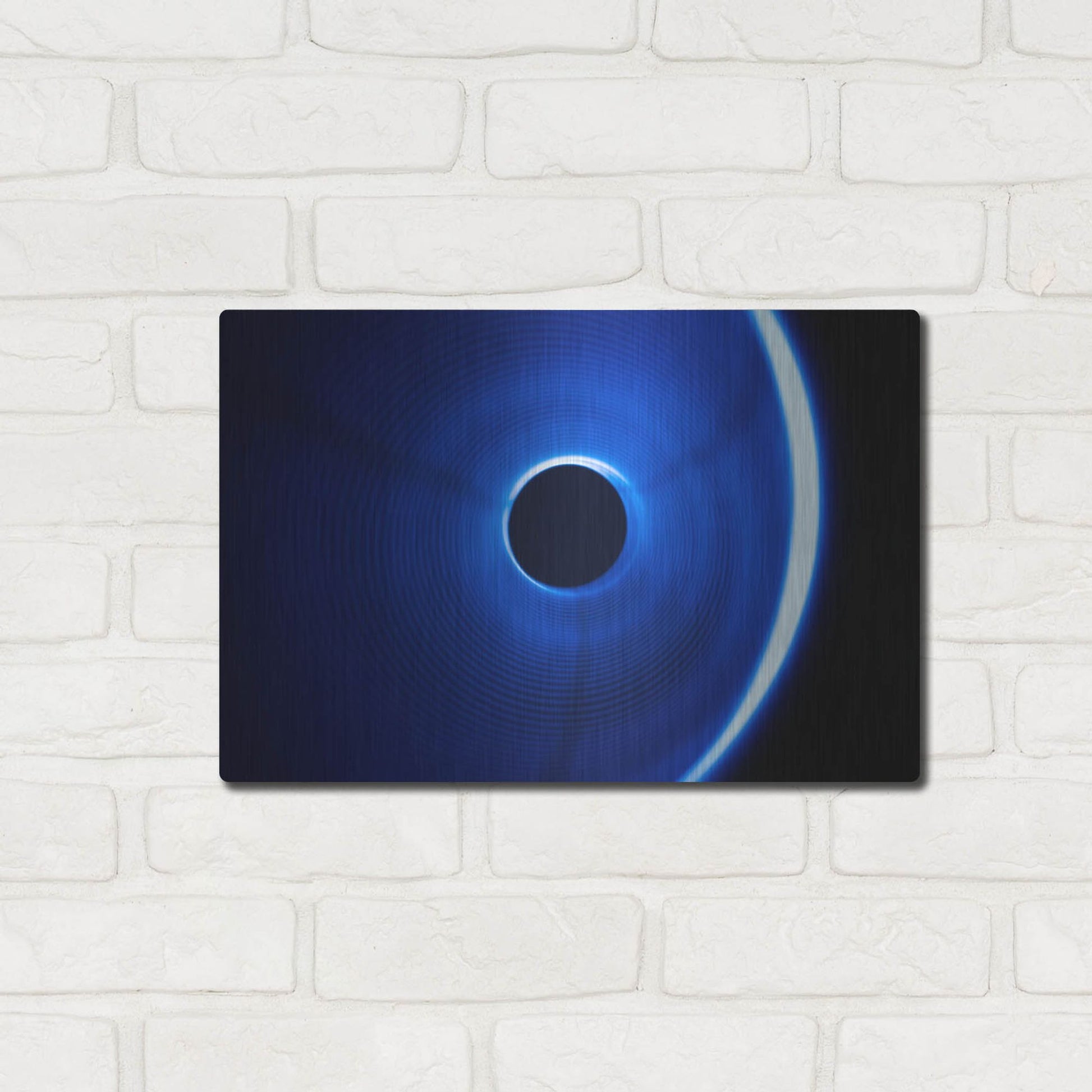 Luxe Metal Art 'Sound Waves' by Luxe Portfolio, Metal Wall Art,16x12