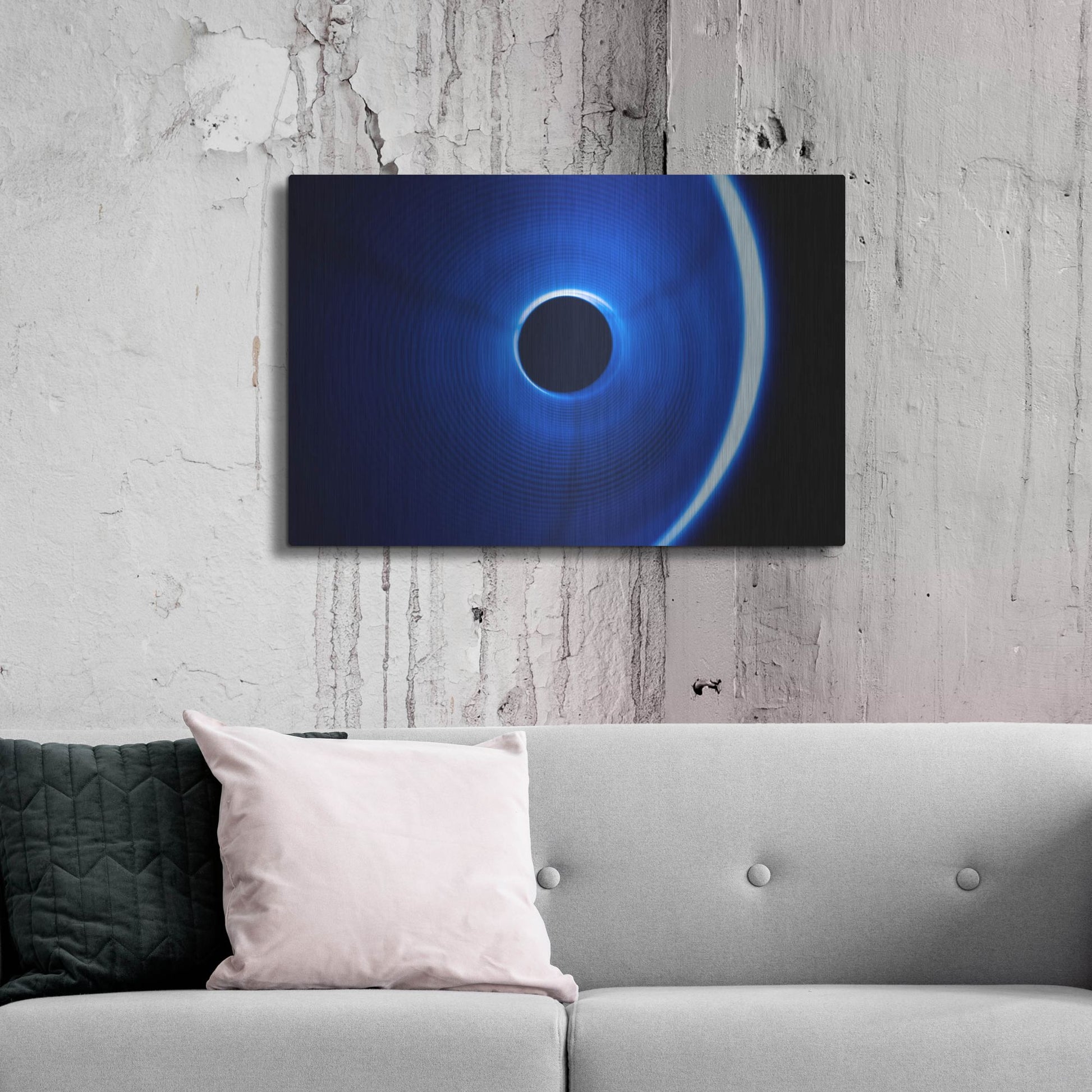 Luxe Metal Art 'Sound Waves' by Luxe Portfolio, Metal Wall Art,36x24