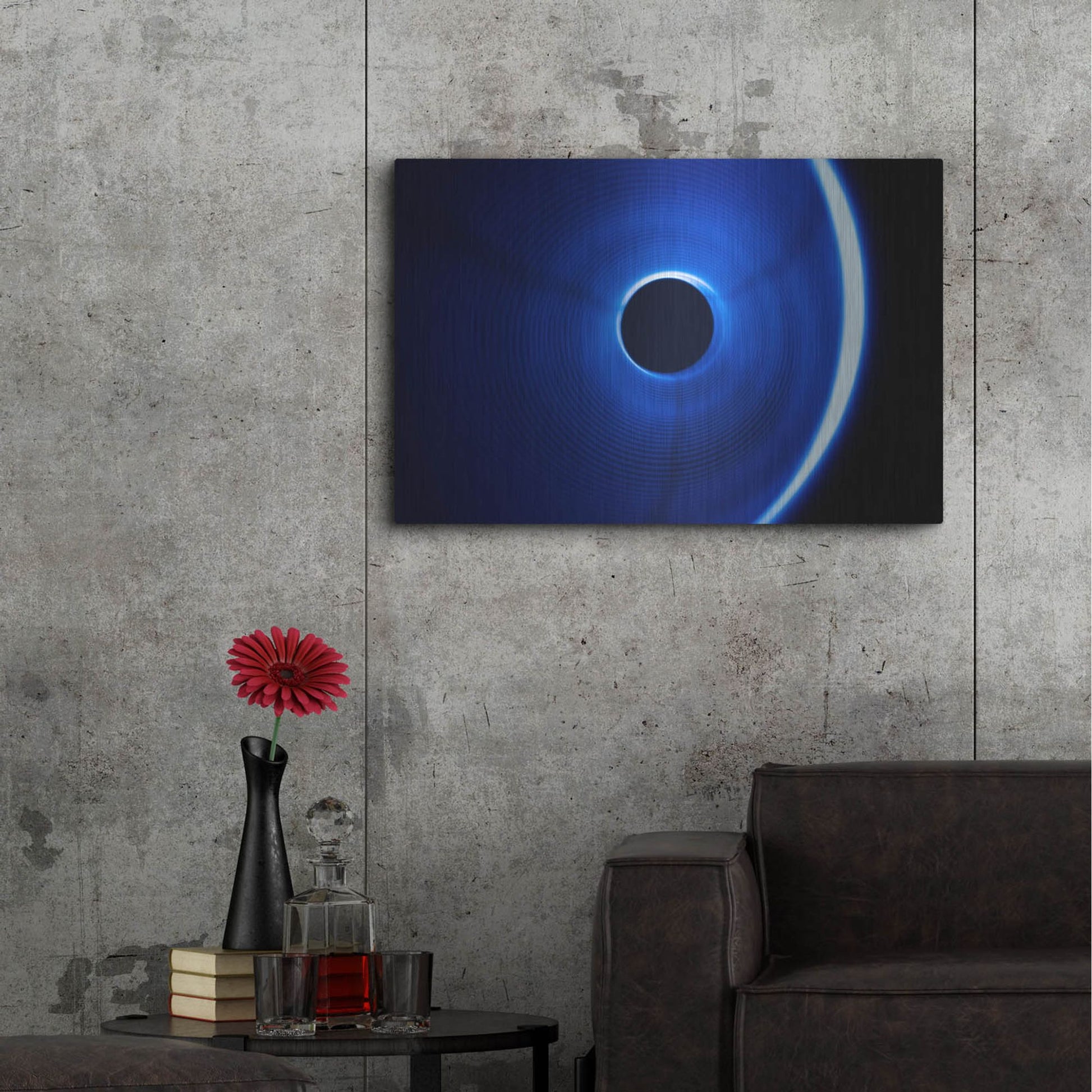 Luxe Metal Art 'Sound Waves' by Luxe Portfolio, Metal Wall Art,36x24