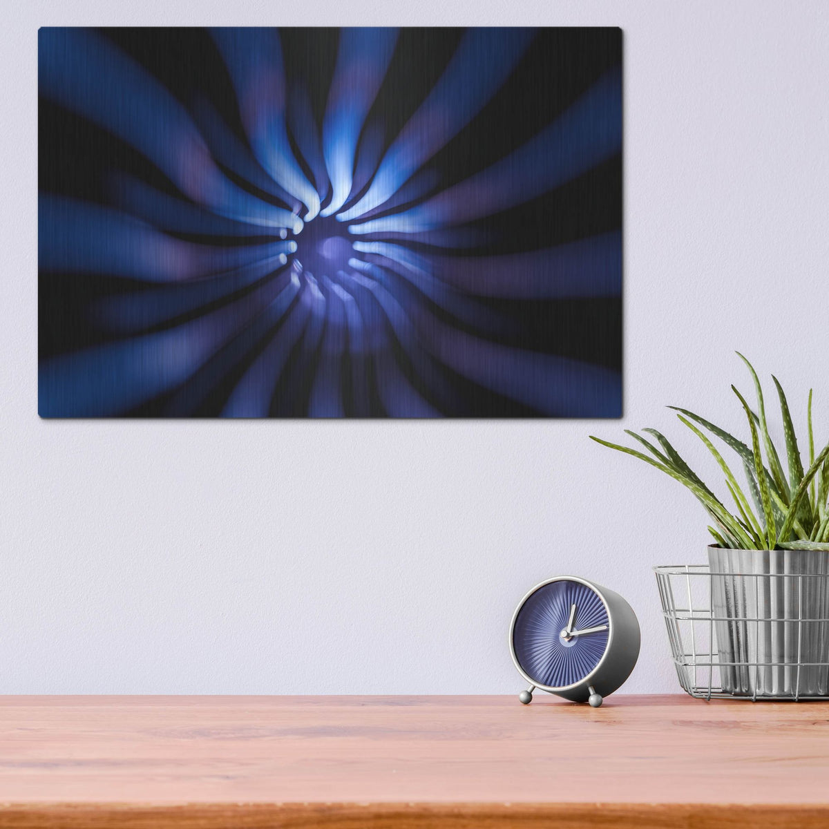 Luxe Metal Art 'Sound Creature' by Luxe Portfolio, Metal Wall Art,16x12