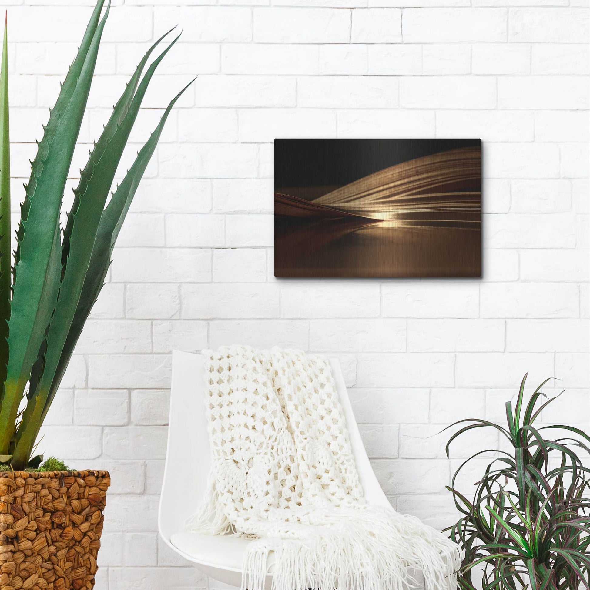 Luxe Metal Art 'Sif' by Luxe Portfolio, Metal Wall Art,16x12