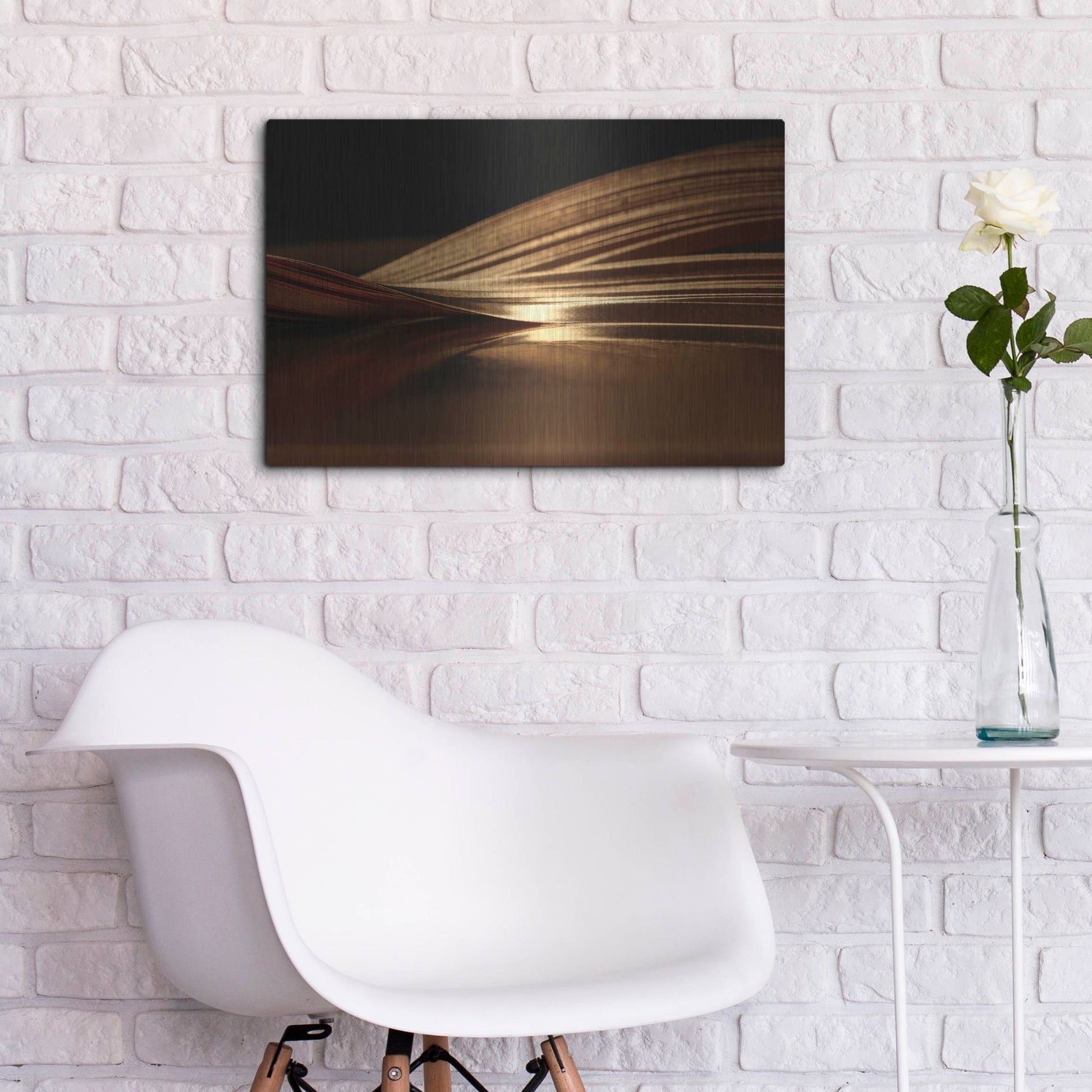 Luxe Metal Art 'Sif' by Luxe Portfolio, Metal Wall Art,24x16
