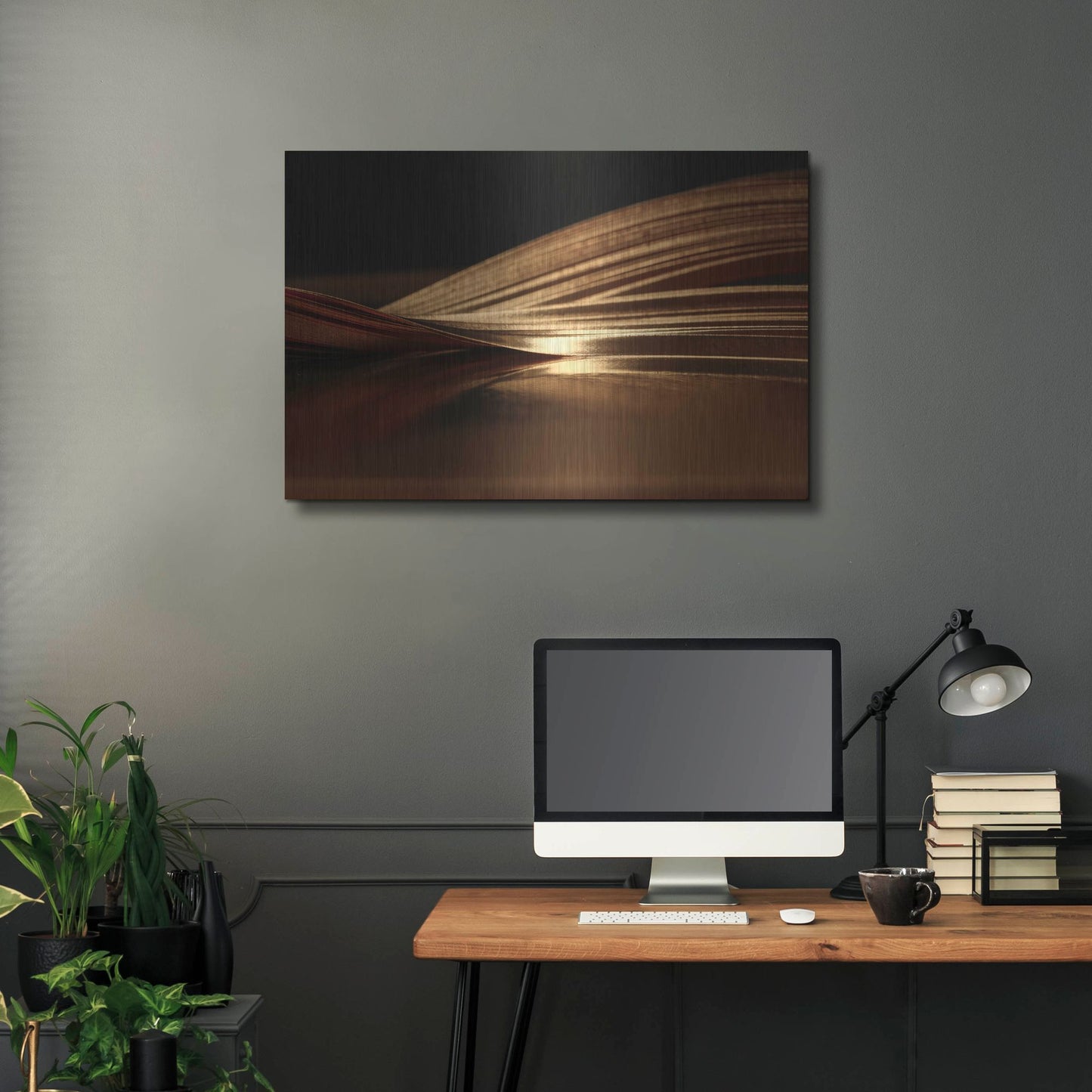 Luxe Metal Art 'Sif' by Luxe Portfolio, Metal Wall Art,36x24