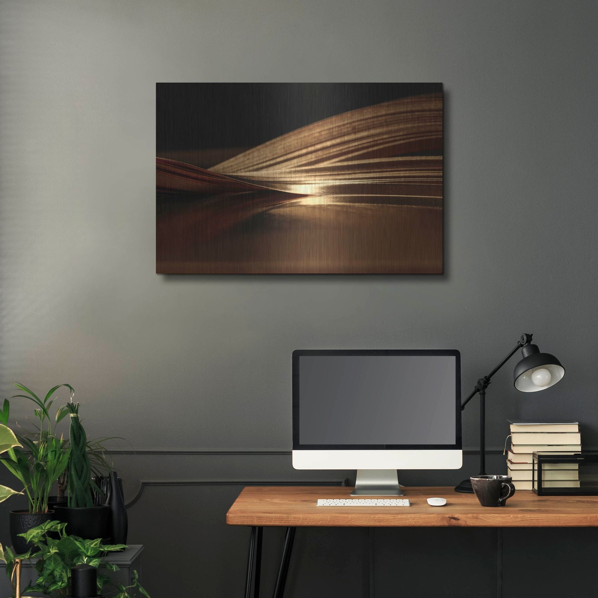 Luxe Metal Art 'Sif' by Luxe Portfolio, Metal Wall Art,36x24