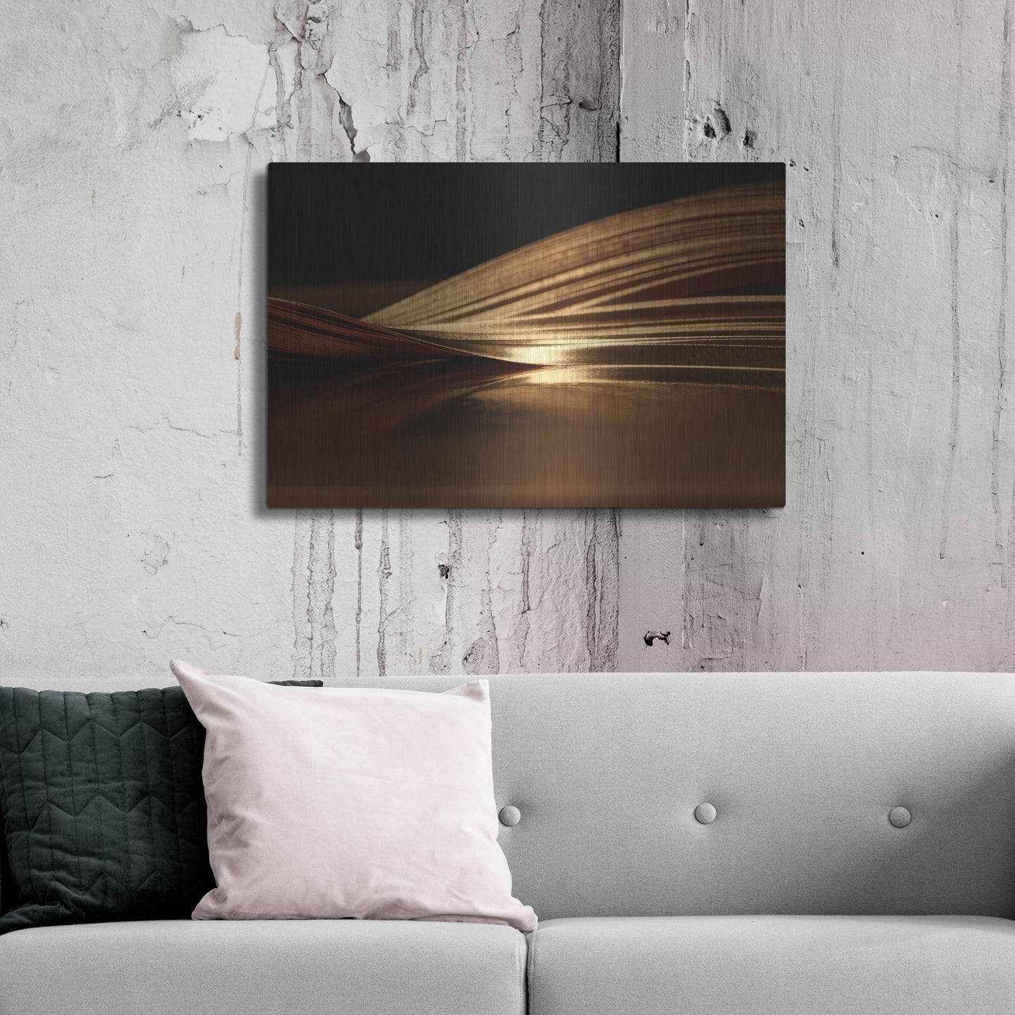 Luxe Metal Art 'Sif' by Luxe Portfolio, Metal Wall Art,36x24