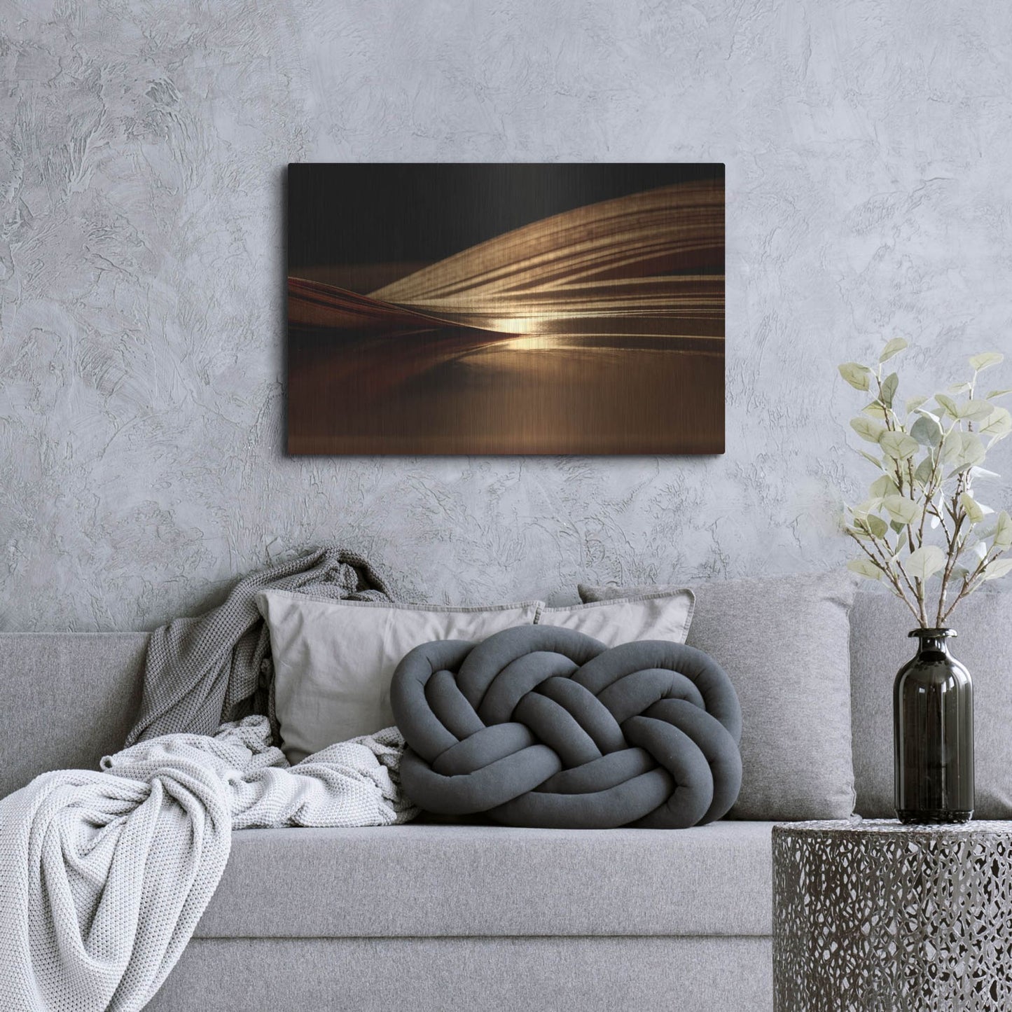 Luxe Metal Art 'Sif' by Luxe Portfolio, Metal Wall Art,36x24
