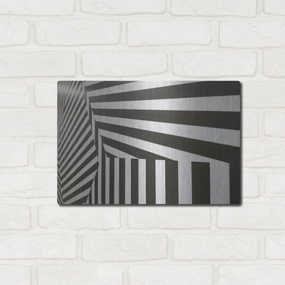 Luxe Metal Art 'Runover Zebra' by Luxe Portfolio, Metal Wall Art,16x12