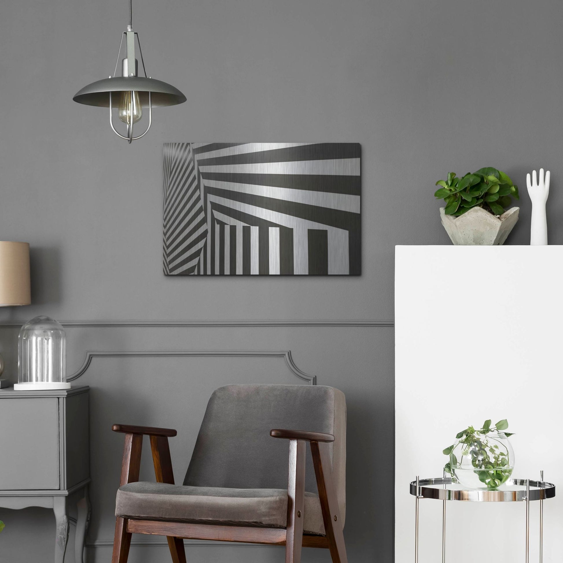 Luxe Metal Art 'Runover Zebra' by Luxe Portfolio, Metal Wall Art,24x16