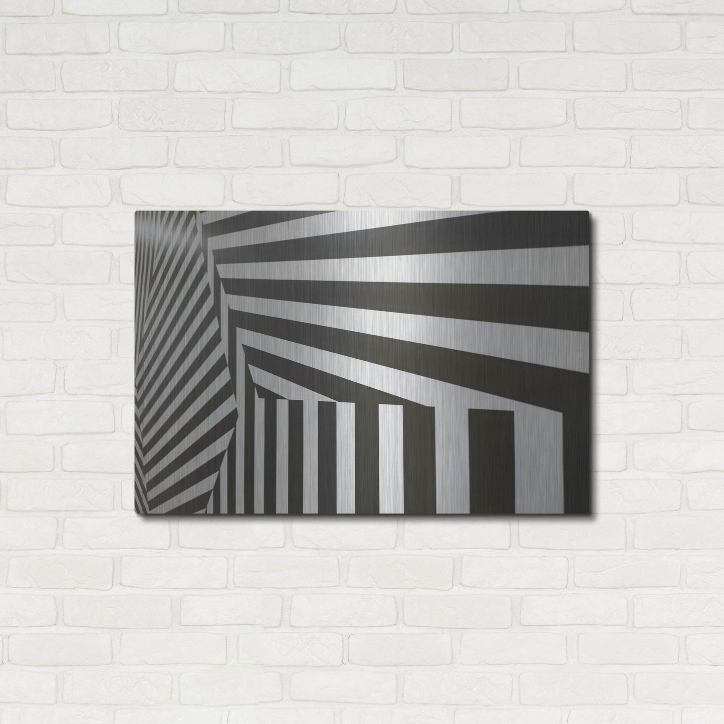Luxe Metal Art 'Runover Zebra' by Luxe Portfolio, Metal Wall Art,36x24
