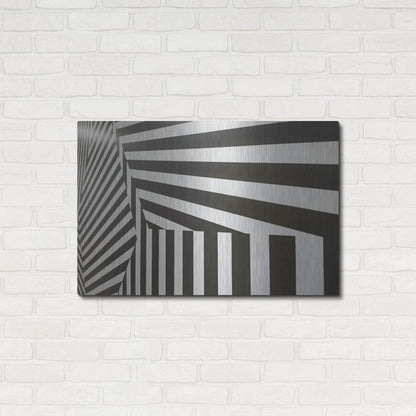 Luxe Metal Art 'Runover Zebra' by Luxe Portfolio, Metal Wall Art,36x24