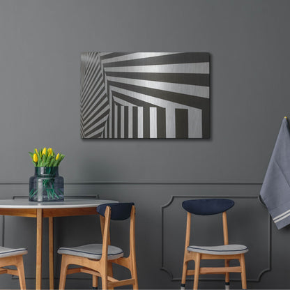 Luxe Metal Art 'Runover Zebra' by Luxe Portfolio, Metal Wall Art,36x24