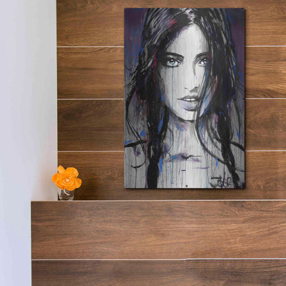 Luxe Metal Art 'Formica' by Loui Jover, Metal Wall Art,12x16