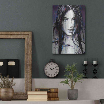 Luxe Metal Art 'Formica' by Loui Jover, Metal Wall Art,12x16