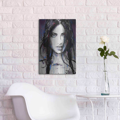 Luxe Metal Art 'Formica' by Loui Jover, Metal Wall Art,16x24