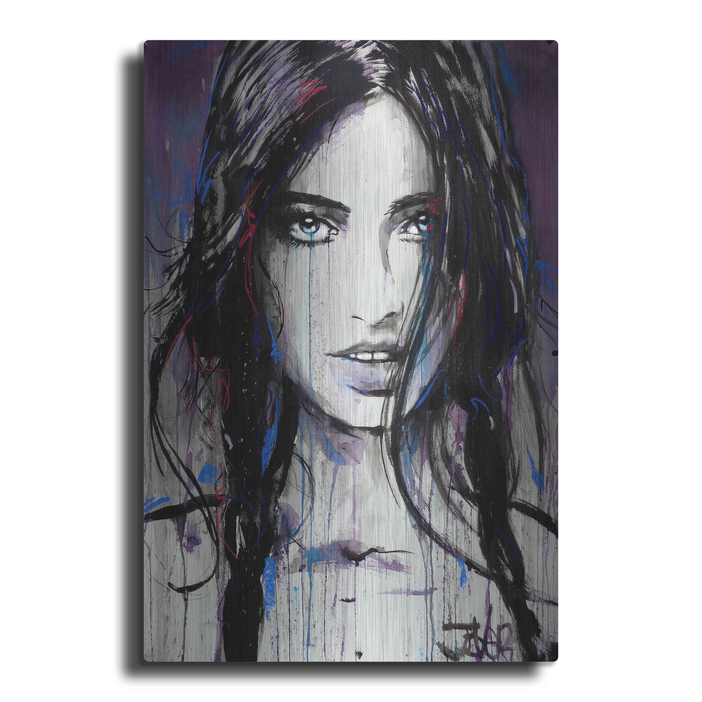 Luxe Metal Art 'Formica' by Loui Jover, Metal Wall Art