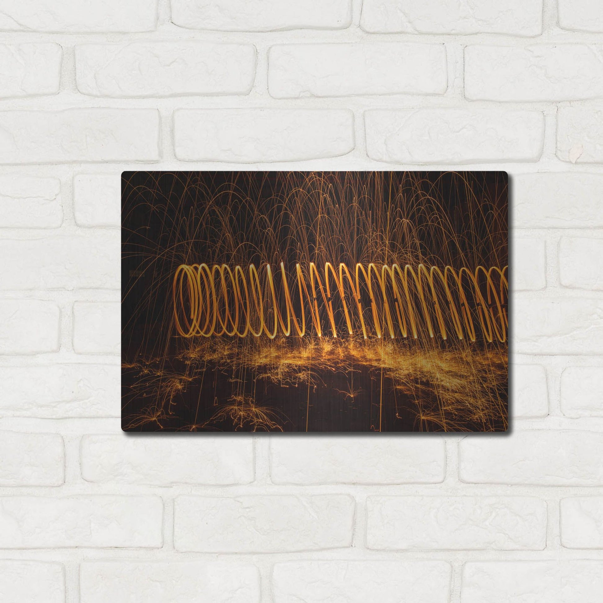 Luxe Metal Art 'Raving In Nevada' by Luxe Portfolio, Metal Wall Art,16x12