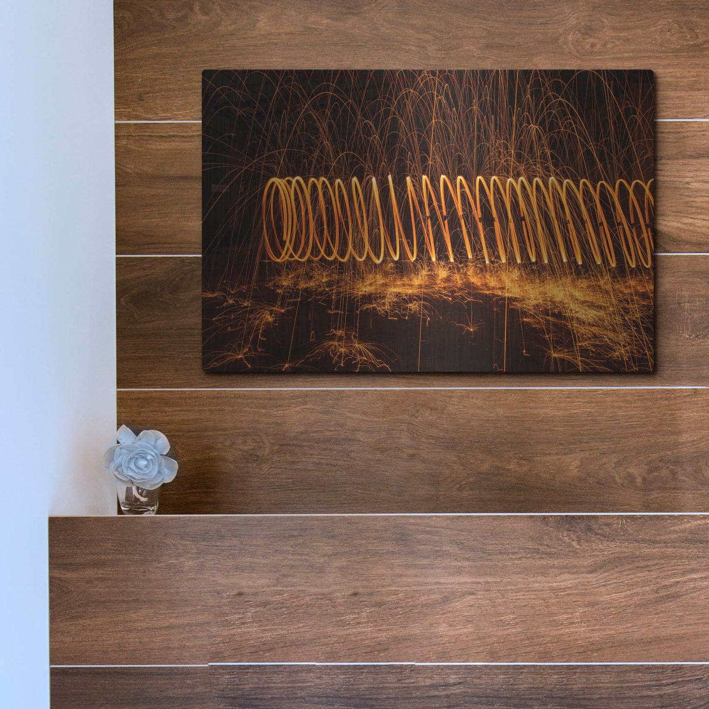 Luxe Metal Art 'Raving In Nevada' by Luxe Portfolio, Metal Wall Art,16x12