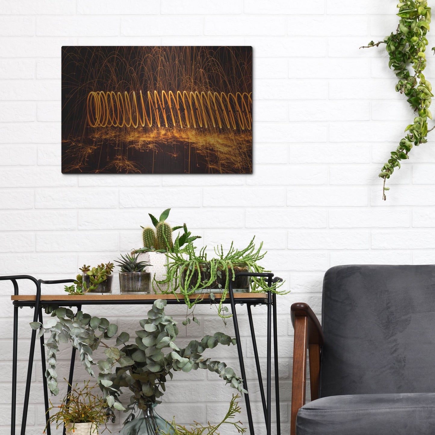 Luxe Metal Art 'Raving In Nevada' by Luxe Portfolio, Metal Wall Art,16x12