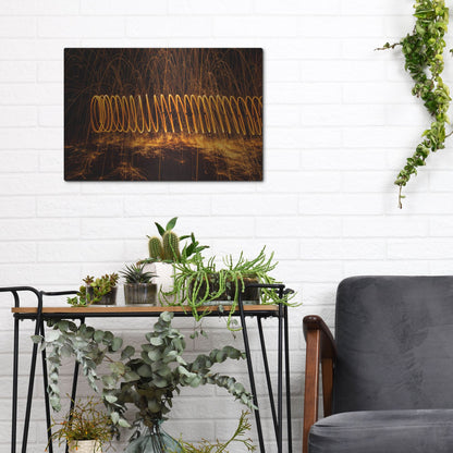 Luxe Metal Art 'Raving In Nevada' by Luxe Portfolio, Metal Wall Art,16x12