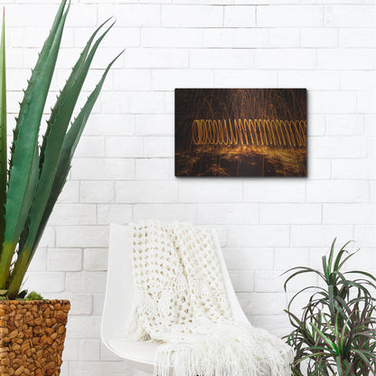 Luxe Metal Art 'Raving In Nevada' by Luxe Portfolio, Metal Wall Art,16x12
