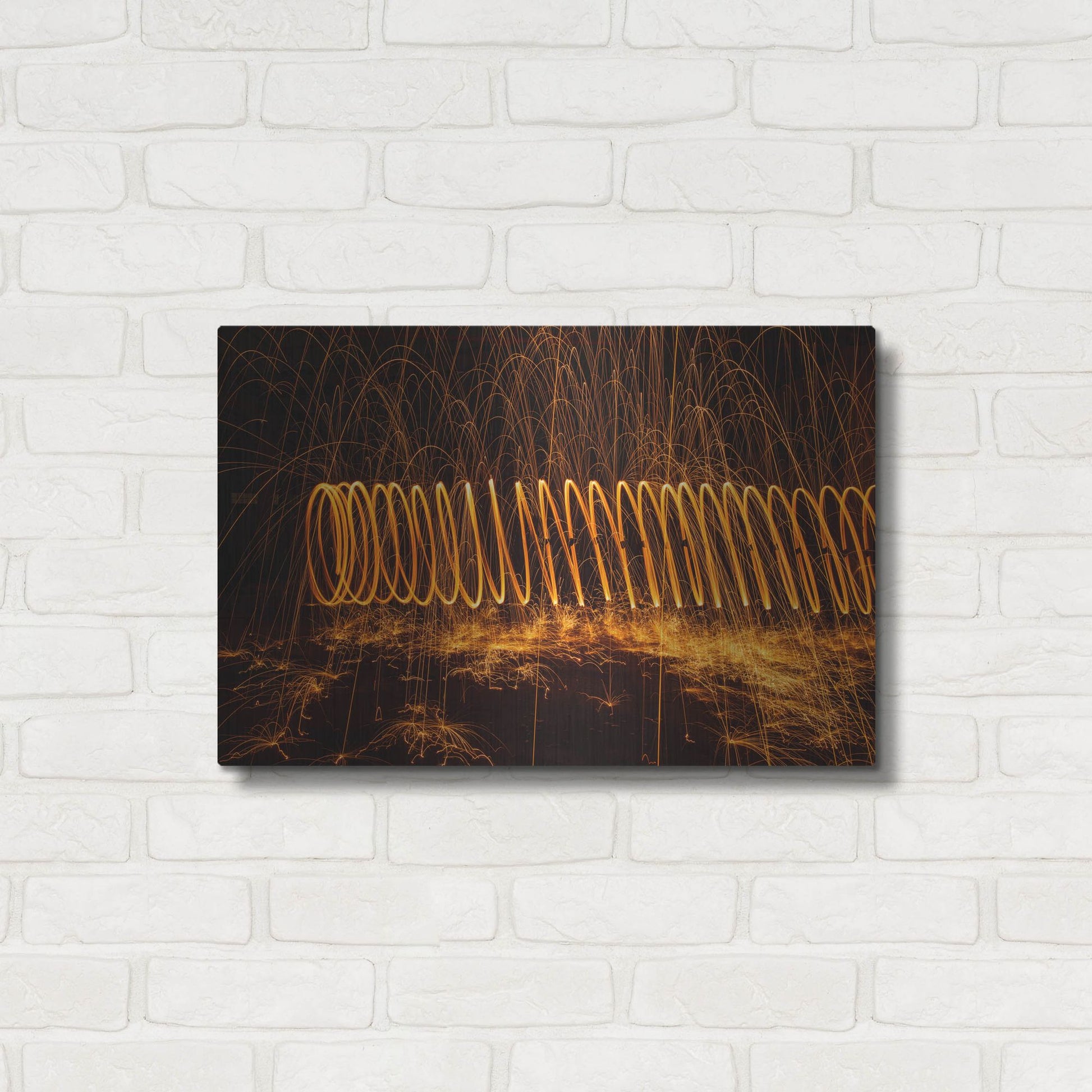Luxe Metal Art 'Raving In Nevada' by Luxe Portfolio, Metal Wall Art,24x16