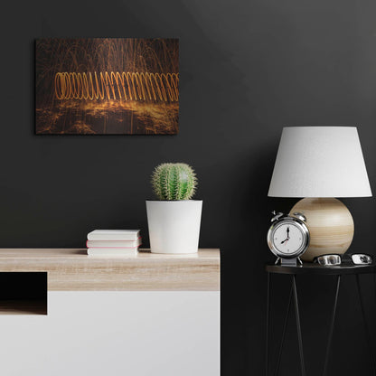 Luxe Metal Art 'Raving In Nevada' by Luxe Portfolio, Metal Wall Art,24x16