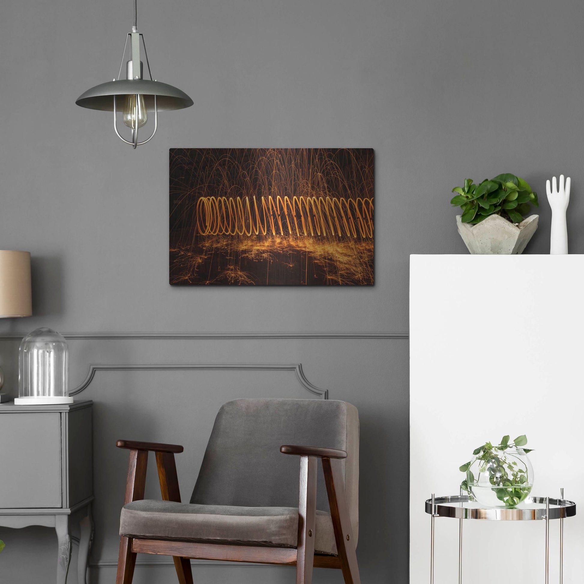 Luxe Metal Art 'Raving In Nevada' by Luxe Portfolio, Metal Wall Art,24x16