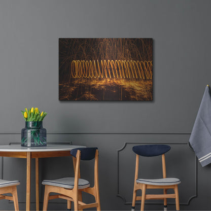 Luxe Metal Art 'Raving In Nevada' by Luxe Portfolio, Metal Wall Art,36x24