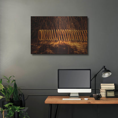Luxe Metal Art 'Raving In Nevada' by Luxe Portfolio, Metal Wall Art,36x24